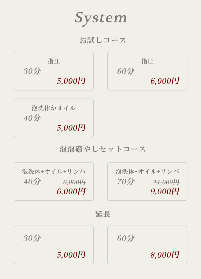 料金システム